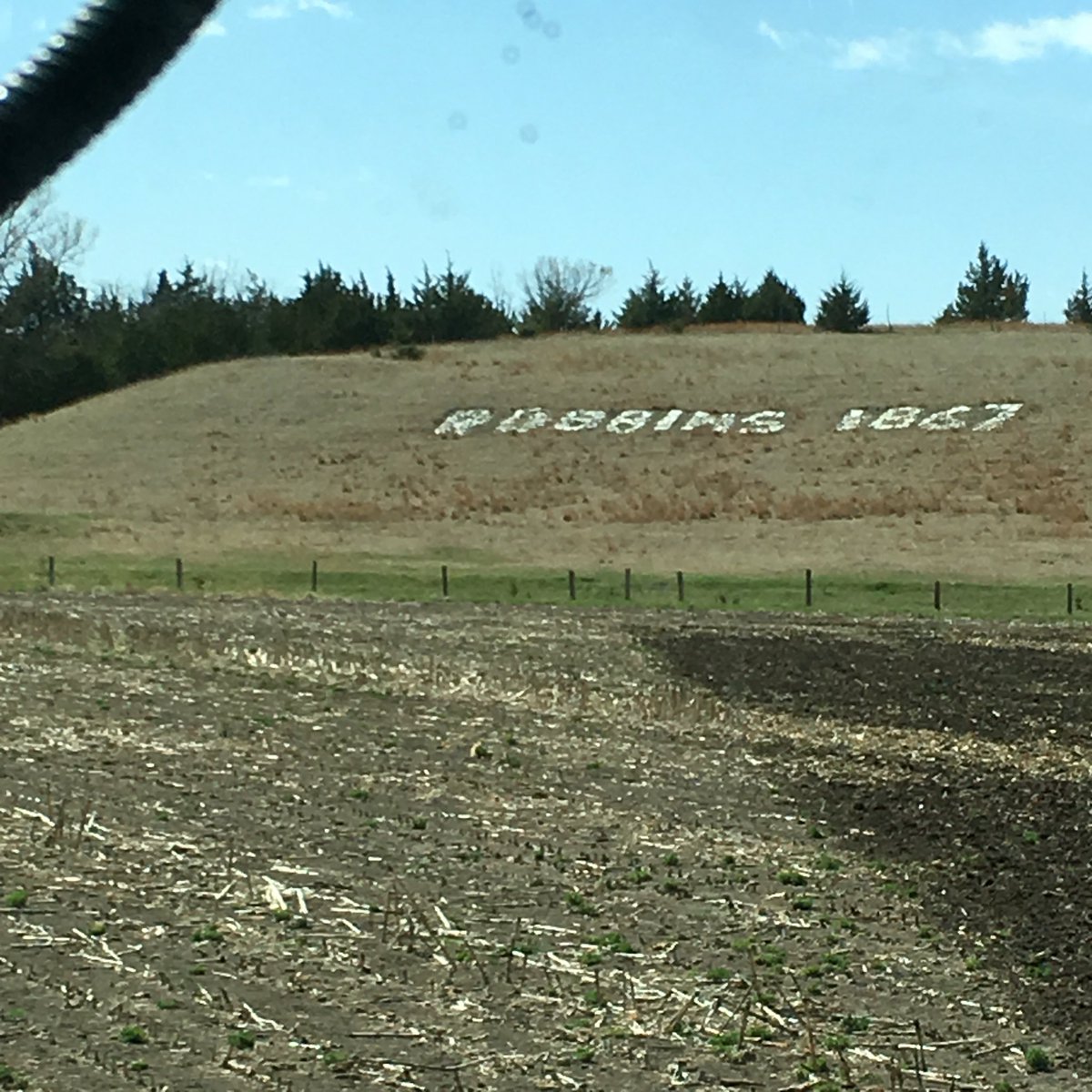 Sodbusterk's tweet photo. My landlord is proud of his farm!! #nameanddate https://t.co/rVwMvbqruI