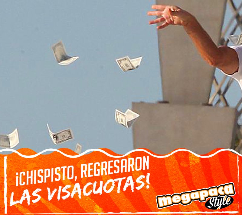 TiendasMegapaca's tweet photo. Para los que nos sobra demasiado mes al final del sueldo...#ChisPisto #VisaCuotas https://t.co/cY0WRNX61t