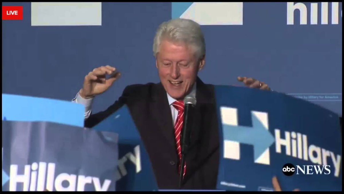 Bill Clinton: Black Lives matter hopped up on crack VIDEO
