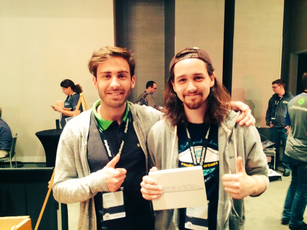 SiteGround's tweet photo. And our lucky winner is @ForesightGG! Congrats and enjoy your iPad :)✌🏻️ #wooconf https://t.co/RkmH6jFX86