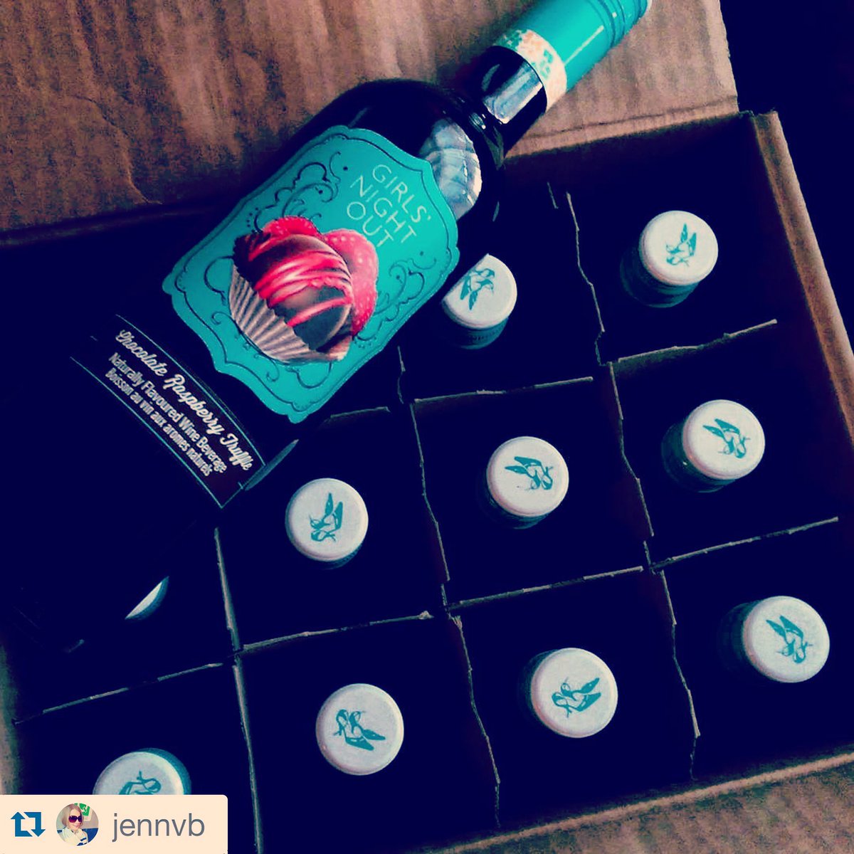 GNO_Wines's tweet photo. #TBT! What's the perfect #wine to buy a whole case of? #ChocolateRaspberryTruffle of course! 🍷🍫 #Repost  📷: @jennvb https://t.co/g3Hr7Zoflm