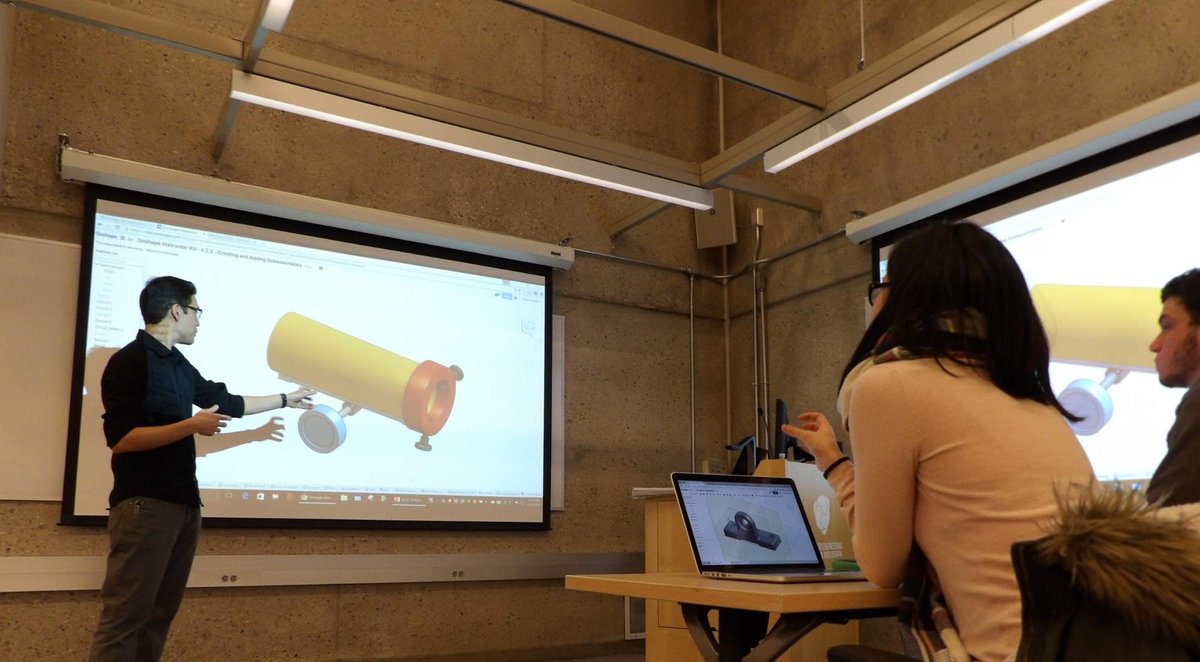 Onshape's tweet photo. Free unlimited storage for all students and faculty with our new education plan: https://t.co/yTy9BRvFRc https://t.co/gKEzXL4gng