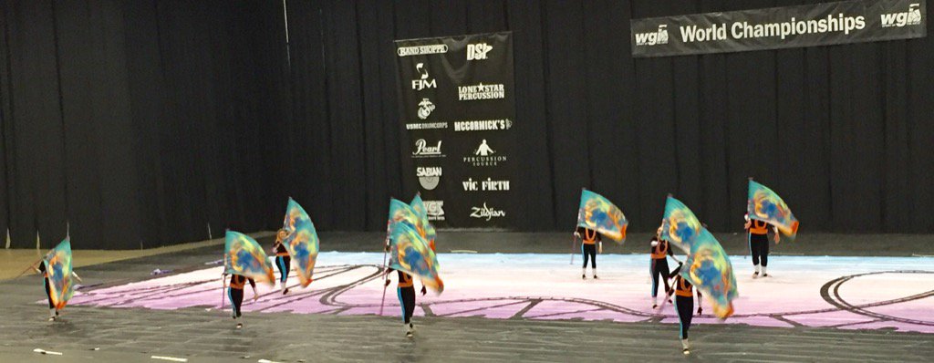 CWi in performance! Great job today!!! #wgi2016 #WGI #wgicolorguard #wgidayton