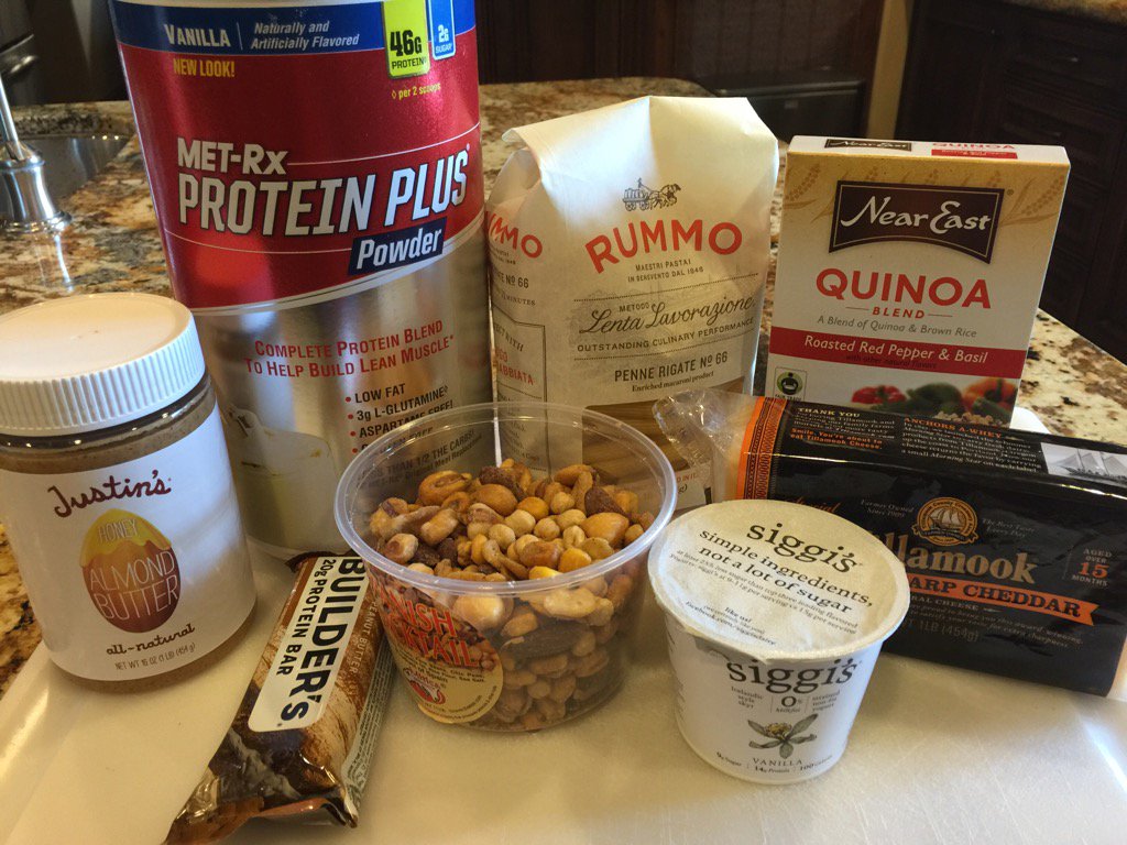 People ask me how vegetarians get enough protein. Here's how I get most of mine.