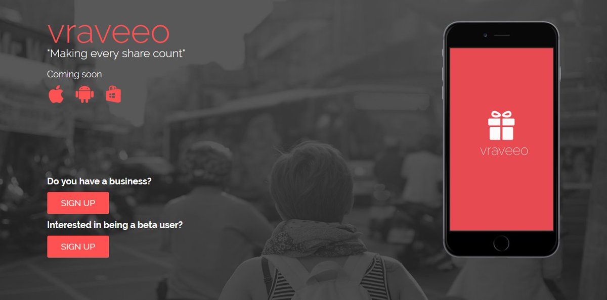 vraveeo's tweet photo. Το νέο #landingpage είναι εδώ! 
Eγγραφείτε τώρα δωρεάν->https://t.co/3Xd5chjZbE
#vraveeo #StartupGR #GRStartupscene https://t.co/ra2r03046v