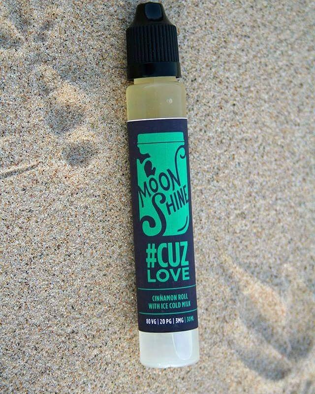 Michmoonshine's tweet photo. #Cuzlove is like vaping a freshly baked cinnamon roll and dipping it into ice cold milk! https://t.co/J6zr3HDFOZ