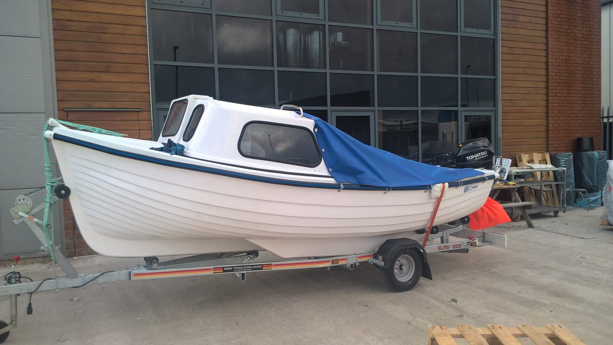 Fibreglassworks's tweet photo. The finished product #grpboat @fibreglassworks https://t.co/9EOilUH5UQ