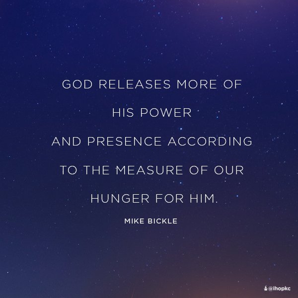 ihopkc's tweet photo. We are hungry for You, O God. https://t.co/O9XpZVFLxC
