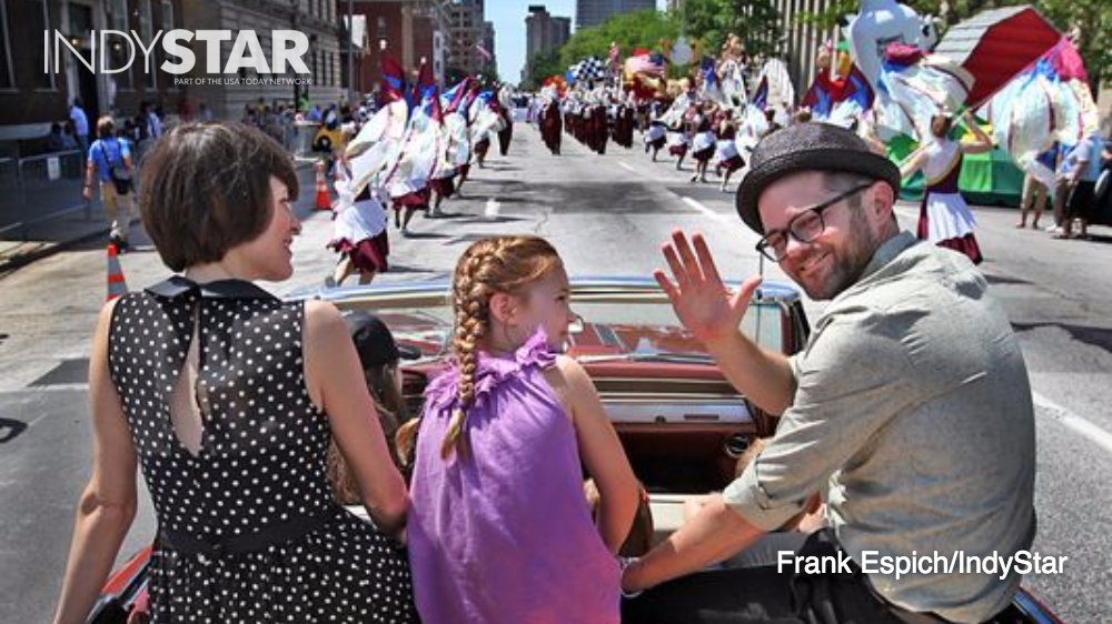 indystar's tweet photo. Breaking: Josh Kaufman will sing "(Back Home Again in) Indiana" for the 100th #Indy500. https://t.co/DTkr1hlJw2 https://t.co/2EmbPlHOJ3