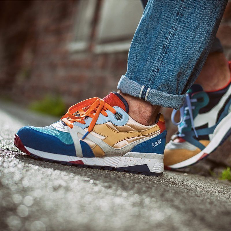 StyleEngine's tweet image. Combining some of its best sneaker collaborations, @diadoraofficial produced this custom, asymmetrical "What The" s…