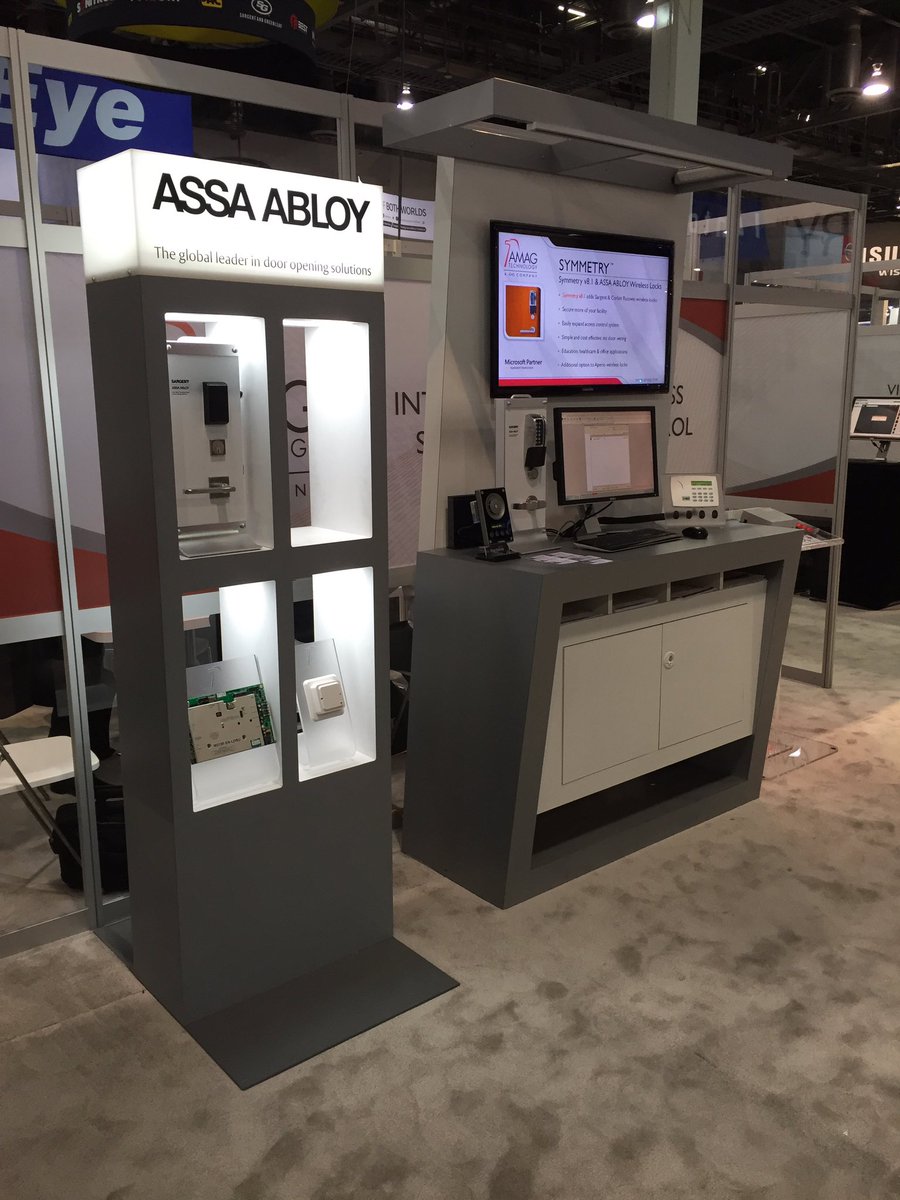 jjcthree's tweet photo. AMAG Technoloy displaying ASSA ABLOY OEM Partner kiosk at ISC West 2016
#ASSAABLOYiscw2016 
#AMAGTechnologies https://t.co/ve8QgJNkDT