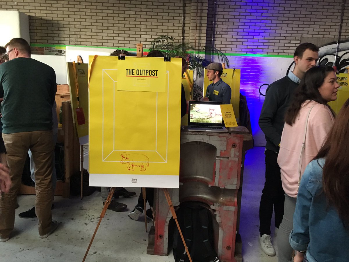 Ready for action! #creativeshow-off #utrecht