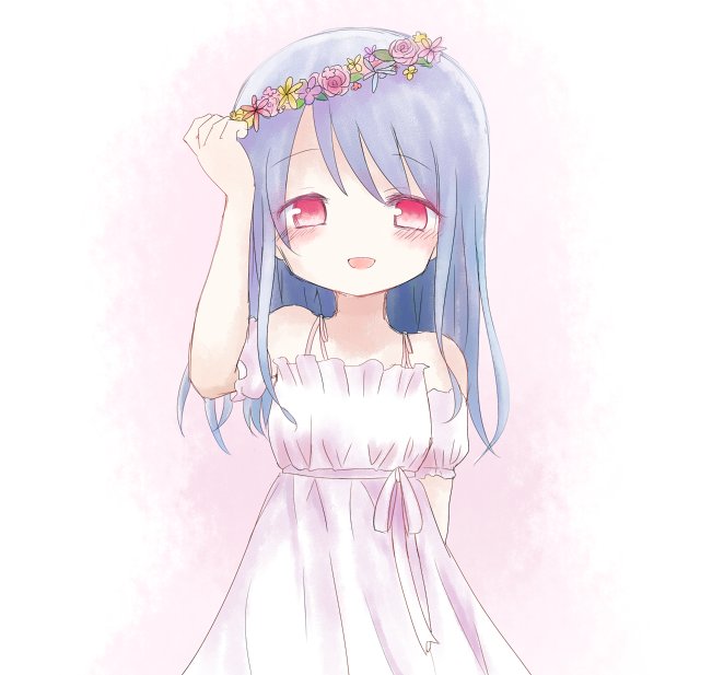 「水彩難しいなぁ 」|ともりのイラスト