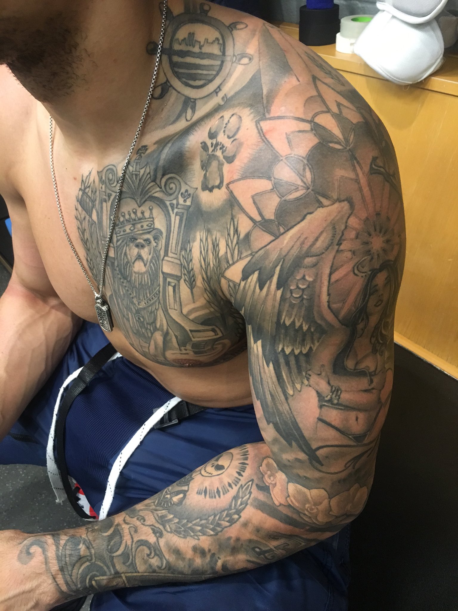 Jake ryan tattoos