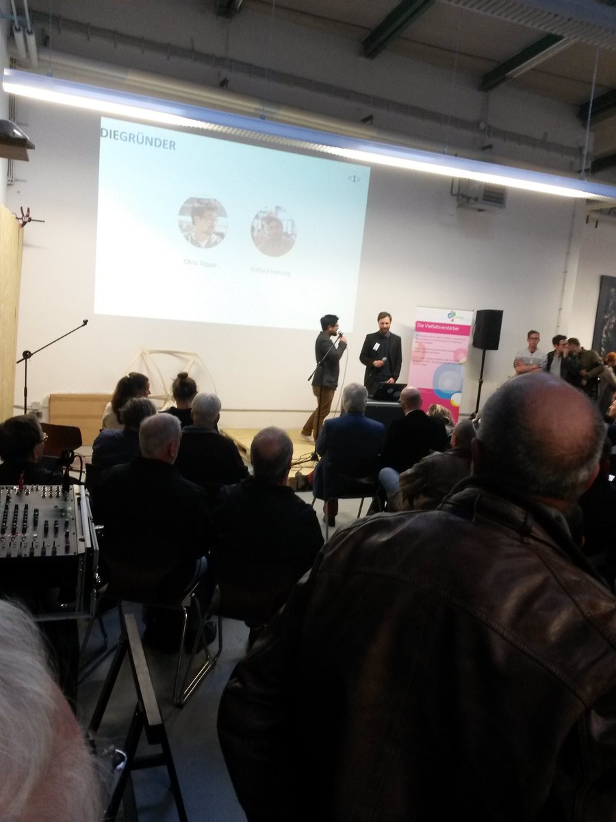 adadnc's tweet photo. Opening of #Protohaus in Braunschweig, a #fablab. But remember we have a #hackerspace @Stratum0 too. https://t.co/iTO9kIkgvb
