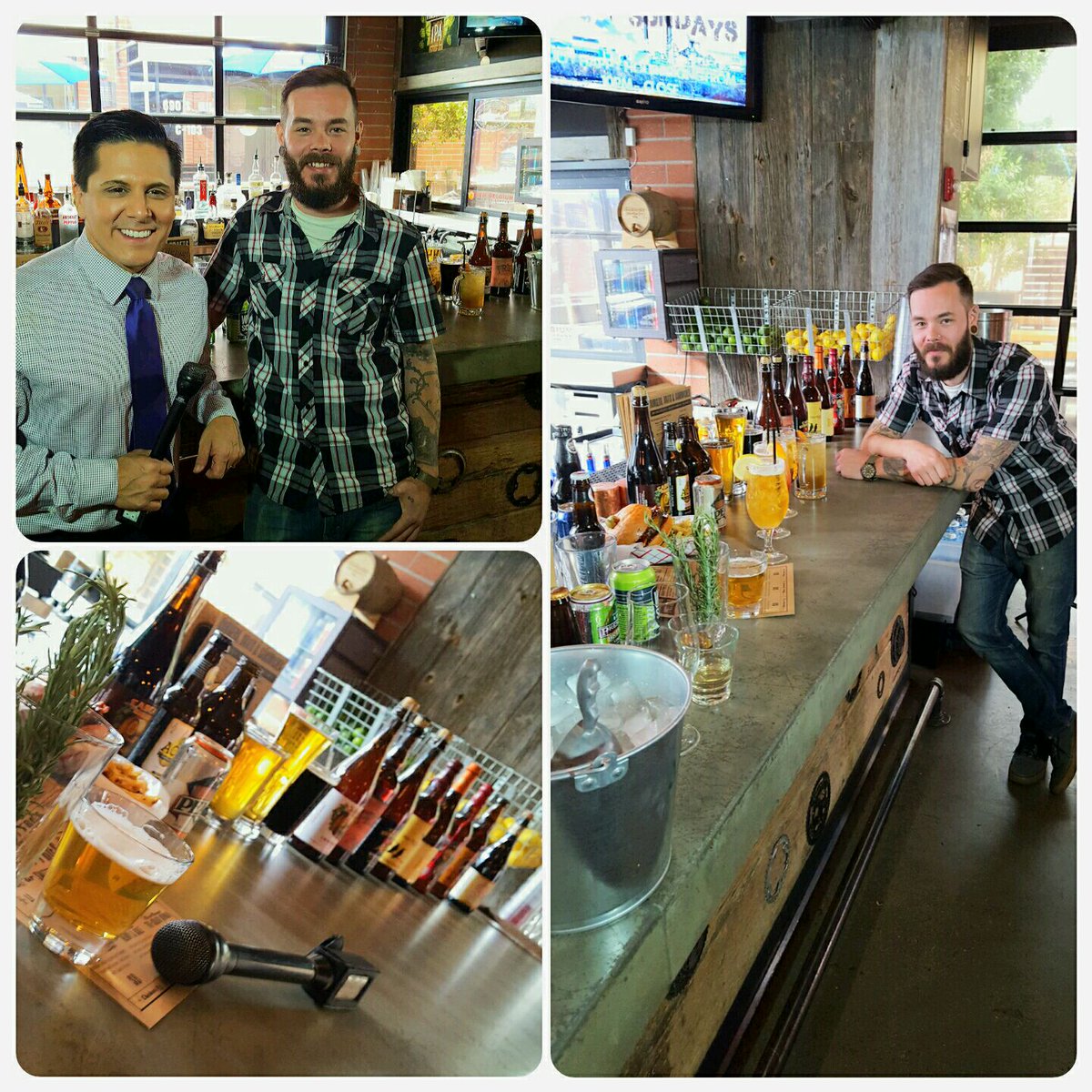 abailin's tweet photo. #handlebaraz @HandlebarTempe goes Hollywood! Great job on #gmaz! #NationalBeerDay https://t.co/HyfY5igg4z