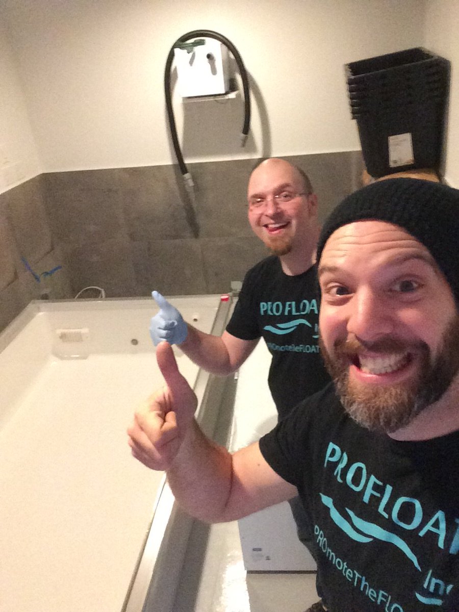 Pro_Float's tweet photo. The guys are hard at work installing the #ProFloatCabin into @Float_House_LY @Float_House @vancouverrealtv https://t.co/2wHiODP2BL