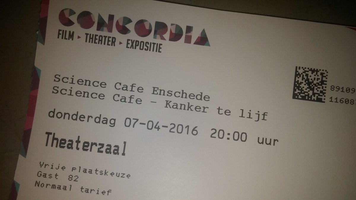 Oncologisch chirurg dr. Walter Mastboom in <a href="/ScienceCafe053/">Science Café Enschede</a> met het thema "Kanker te lijf"