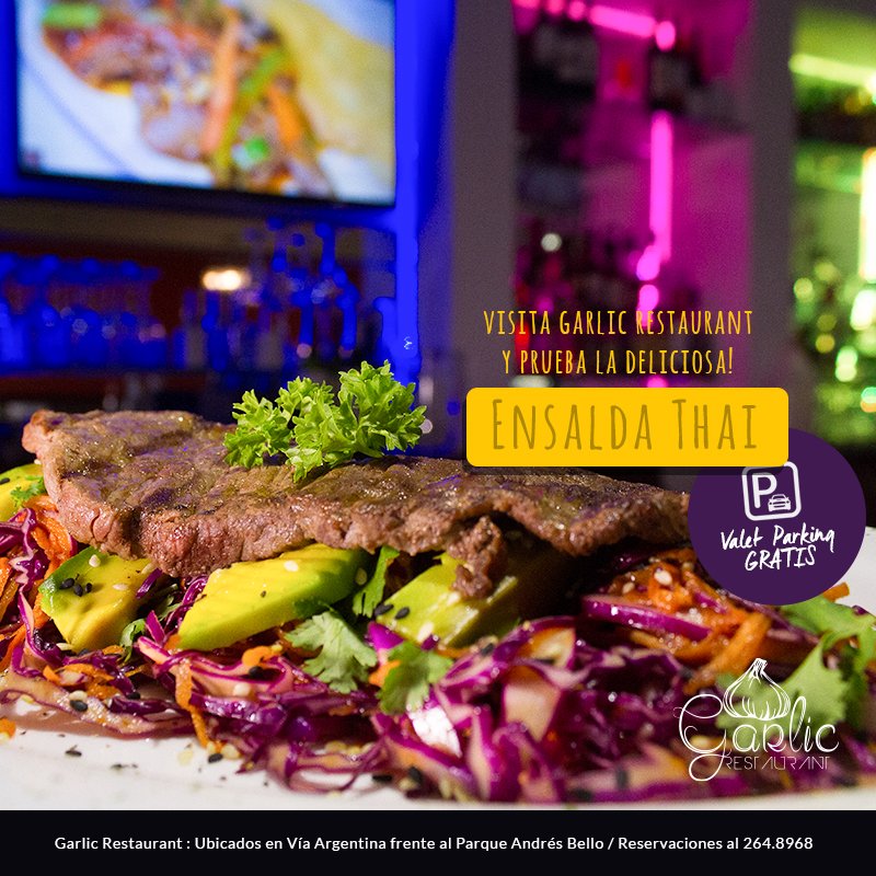 Ya probastes nuestra ensalda Thai? Comentanos que tal!?