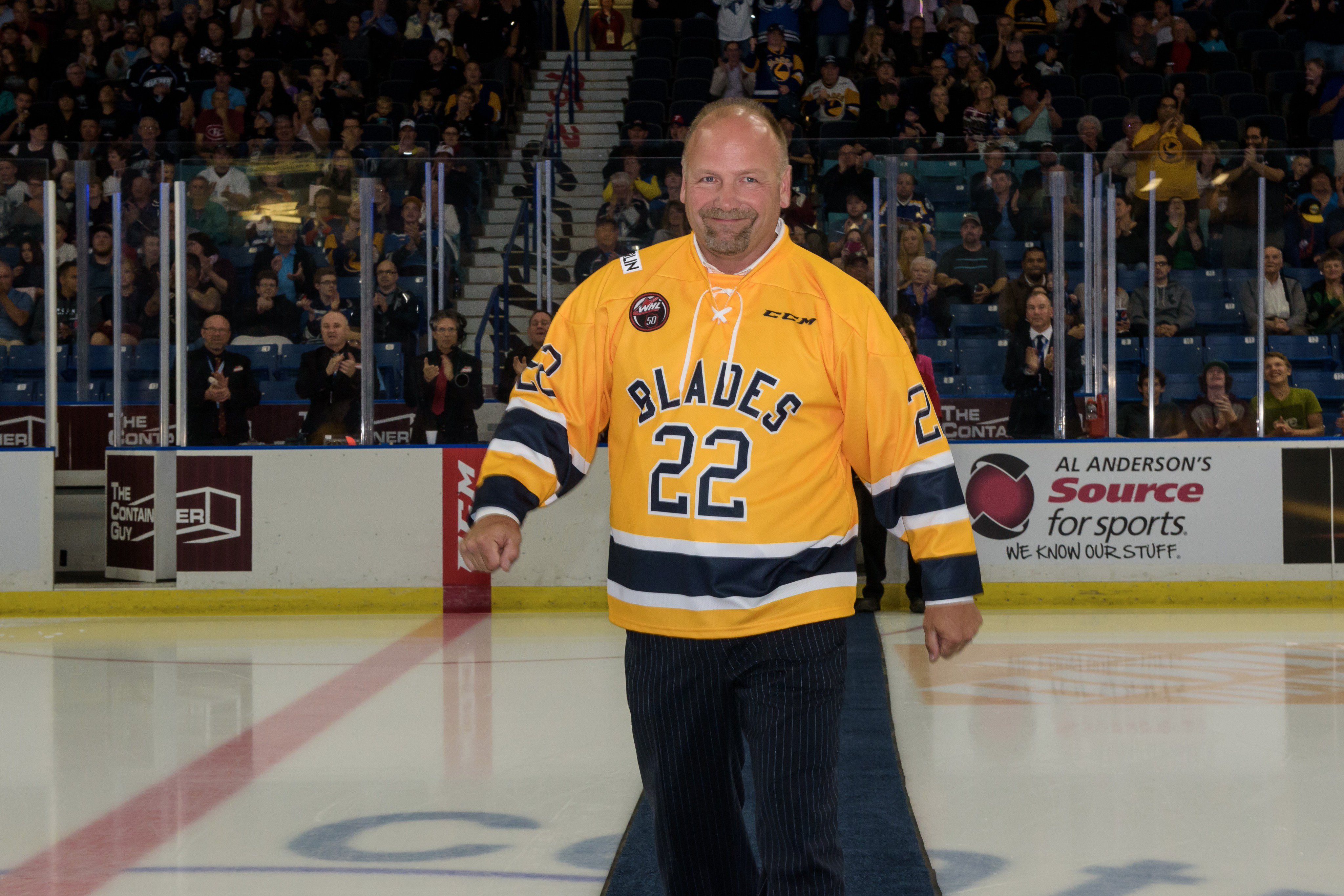 Saskatoon Blades legend Wendel Clark honoured this weekend