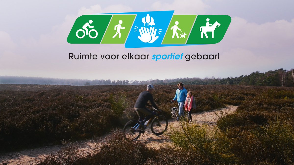 MTBroutesNL's tweet photo. Ruimte voor elkaar Sportief gebaar: Natuur- en sportbeleving voor iedereen: ruimte voor... https://t.co/rHsJIEzCRa https://t.co/i3AQUZtwYW