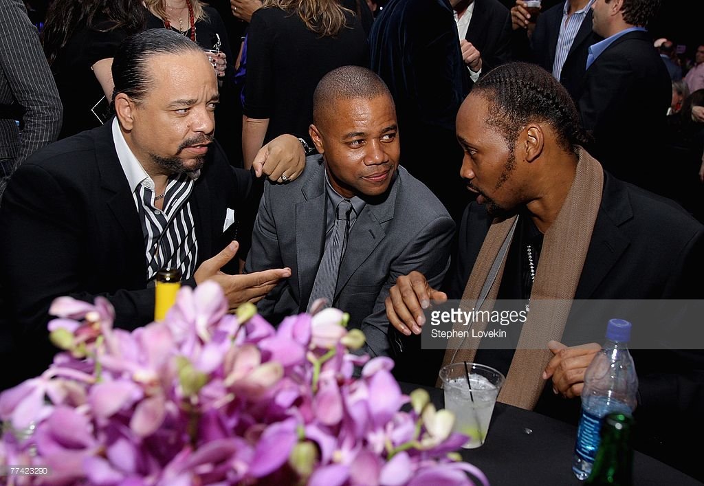 Rareandopulent's tweet photo. Ice T, Cuba Gooding Jr. &amp; Rza discussing how sonically SS3 is a notch up from I'm UP. https://t.co/C0l5WU2C9u