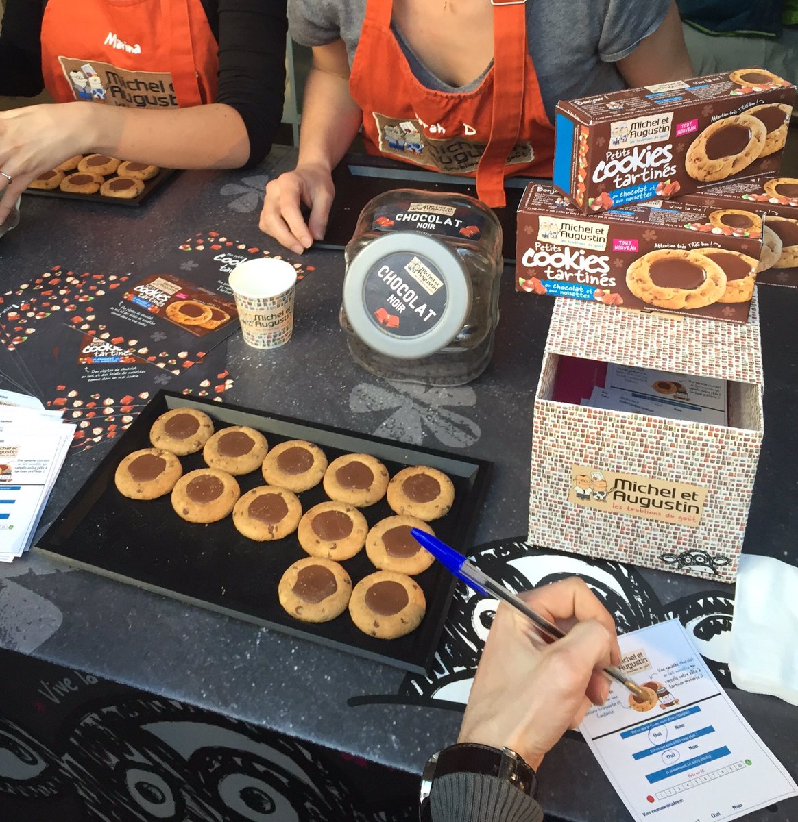 clvxx's tweet photo. Les tout nouveaux petits cookies tartinés by @Michel_Augustin 😋 https://t.co/CPI9UA90W2