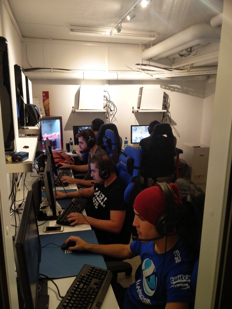 LinkopingEsport's tweet photo. Both @Luminosity and @Tempo_Storm have arrived and the bootcamp is in full swing here in Linköping, Sweden! https://t.co/OWkCB2Tyoo