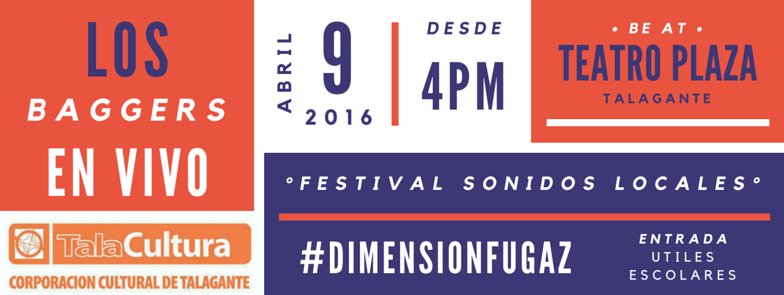 LosBaggers's tweet photo. Recuerden! Los Baggers en VIVO! a partir de las 16:00 hrs. Los esperamos! https://t.co/2qHJOSVHXX