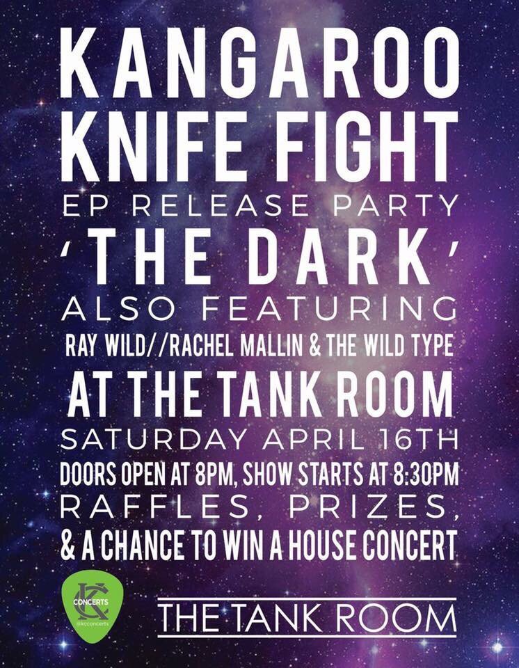 kcconcerts's tweet photo. WIN TIX! Go to Facebook for a chance to win tix to @KangarooKF April 16 at @TheTankRoom! https://t.co/GZOyoZ0HEc 🎶😝🎸 https://t.co/zkb6efbq5F