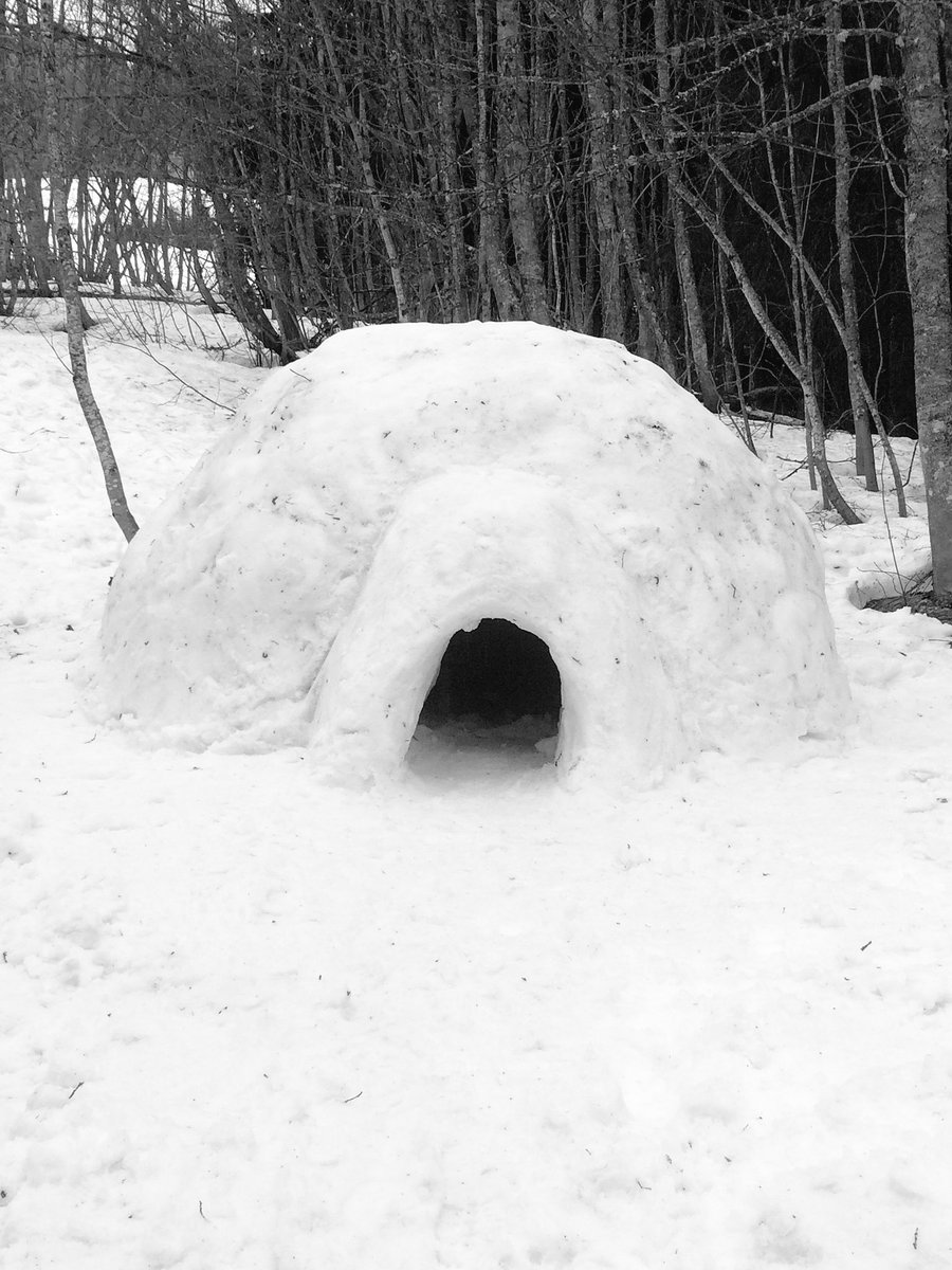 Jane__Lewis's tweet photo. Awesome igloo!! #HardWorkThough https://t.co/0CeytuSHUB