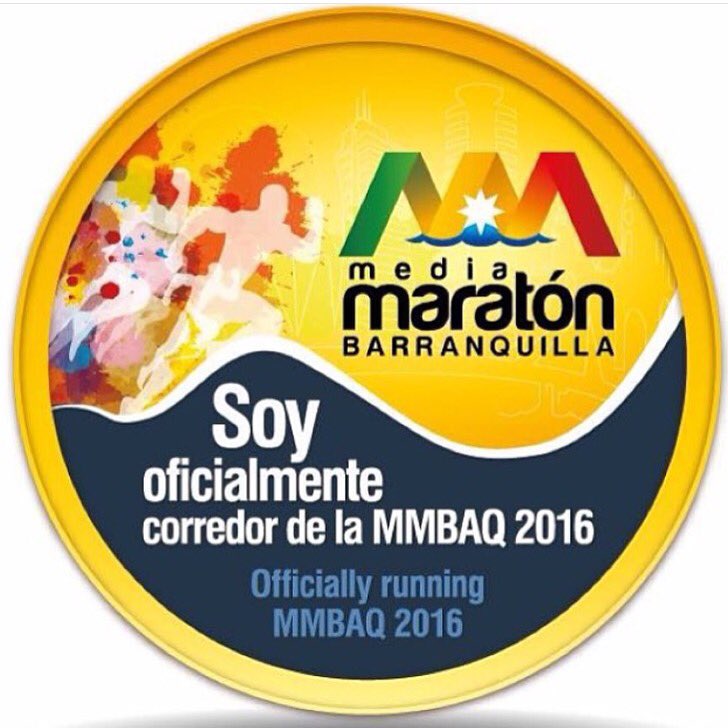 HSagbi's tweet photo. Lista....! #MediaMaratonBarranquilla #MMBAQ2016 #MMBAQ #Running 😍😍😍 https://t.co/RrxQc8VBIQ