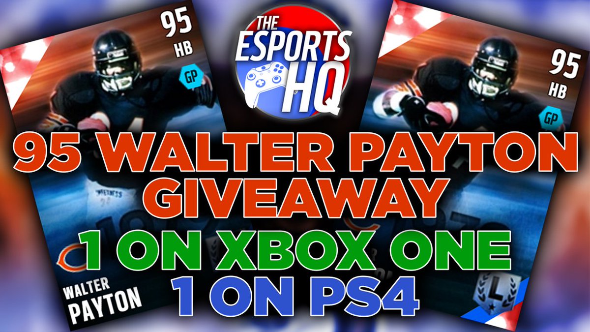 Go_On_Volt's tweet photo. GIVEAWAY! Not 1, but 2 Walters! BOTH consoles. Follow @Go_On_Volt, @Horsies_MUT, and @TheEsportsHQ to be entered! https://t.co/EGQGIIhD1L