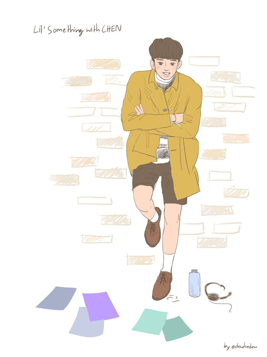 dewduedew's tweet photo. #LilSomethingWithCHEN well done my love <3 #chen #jongdae #funkychen https://t.co/DrAe6oo0E3