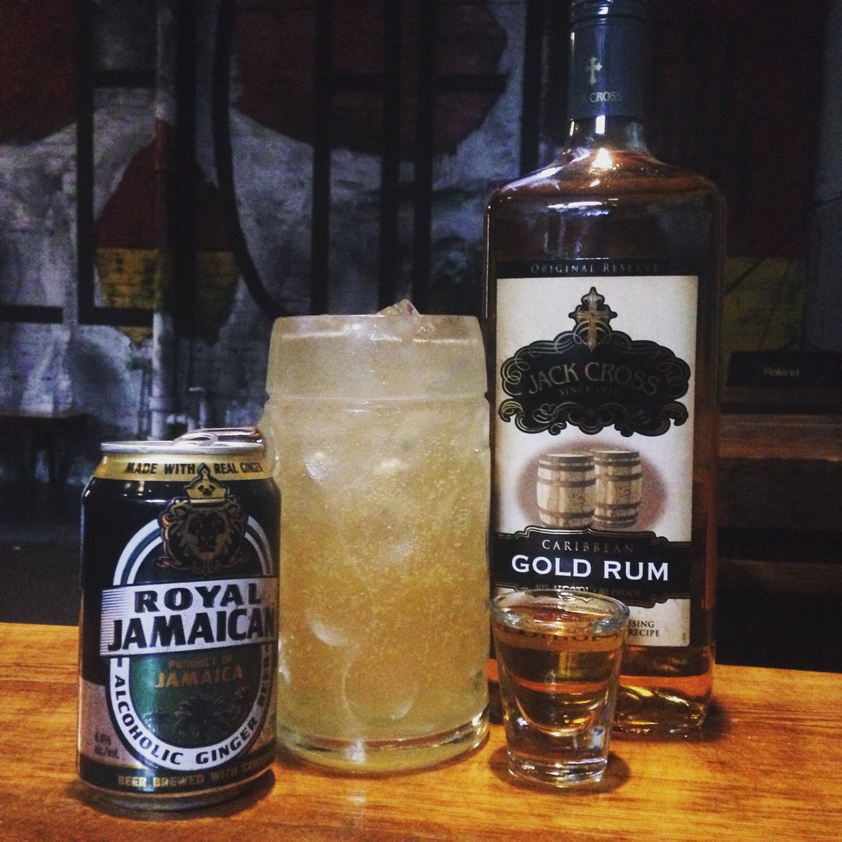 bierleichennyc's tweet photo. Royal Jamaican hard ginger beer ! Delicious! With a shot of rum! Damn delicious!#darkandstormy https://t.co/wEwm5e92m5