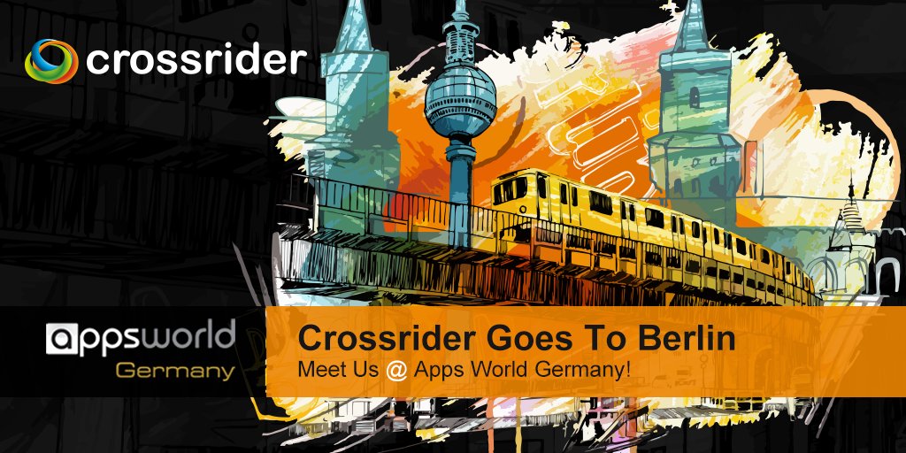 We're going to Berlin in less than two weeks, see you there? #AppsWorld #Germany