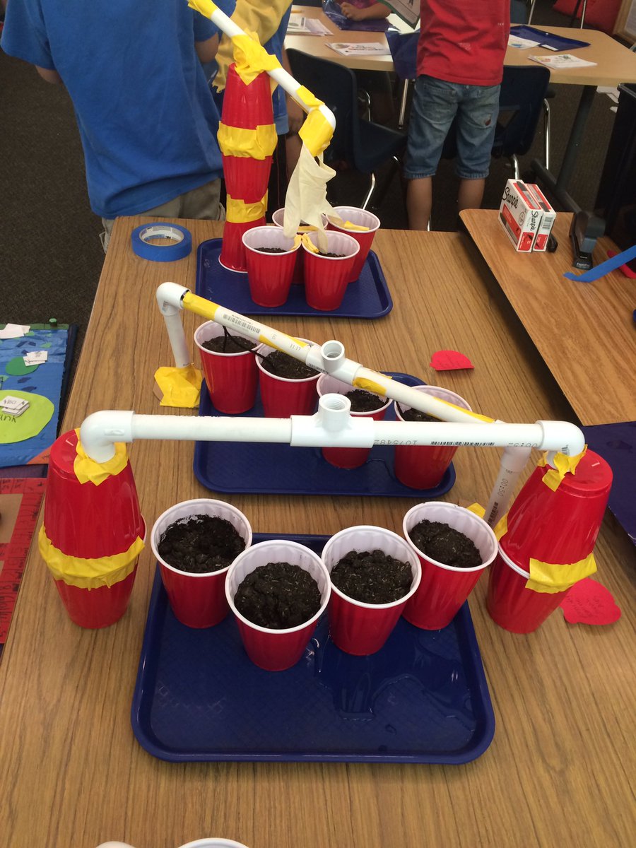 amysbayani's tweet photo. 2nd grade watering systems are ready for open house @GardnerGrizzly @LauraLWiley @mrsjfriedman https://t.co/olYGSvqowh