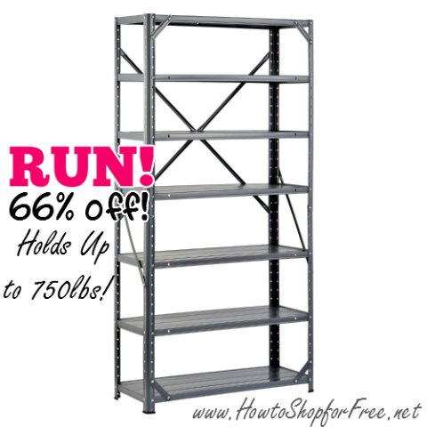 HTSFF's tweet photo. WOW! Metal Shelving $23 ~ Holds 750lbs! - https://t.co/uD4a7RZlAd
#coupons #free #htsff #coupon https://t.co/fCaICZpJVI