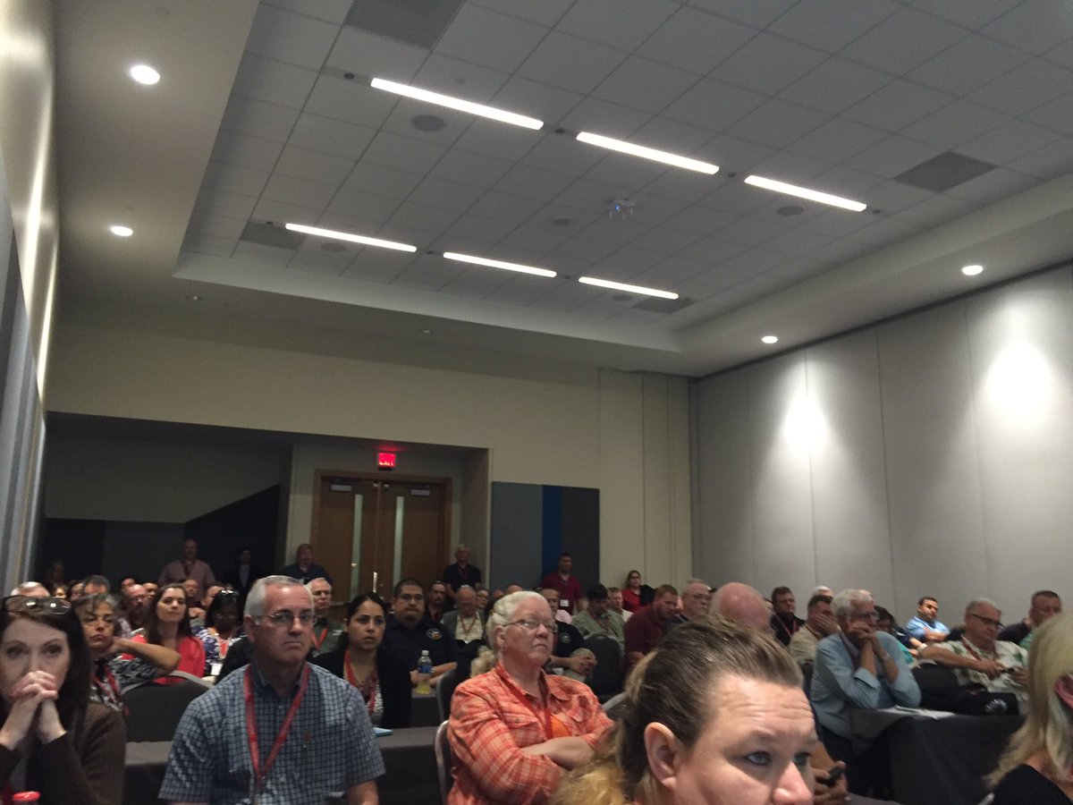 jeffnewbold's tweet photo. STAR III demonstration has great turn out at @TDEM #TEMC16 https://t.co/KmNpU9gxF4