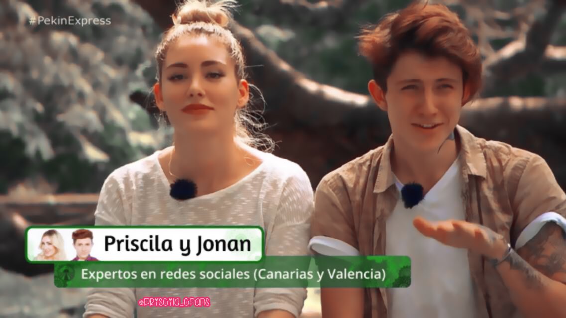 Priscila_CFans's tweet photo. @PrisciHern y @jonanperrea durante la primera etapa de Pekín Express 💕 https://t.co/TXs29Qh5Eq