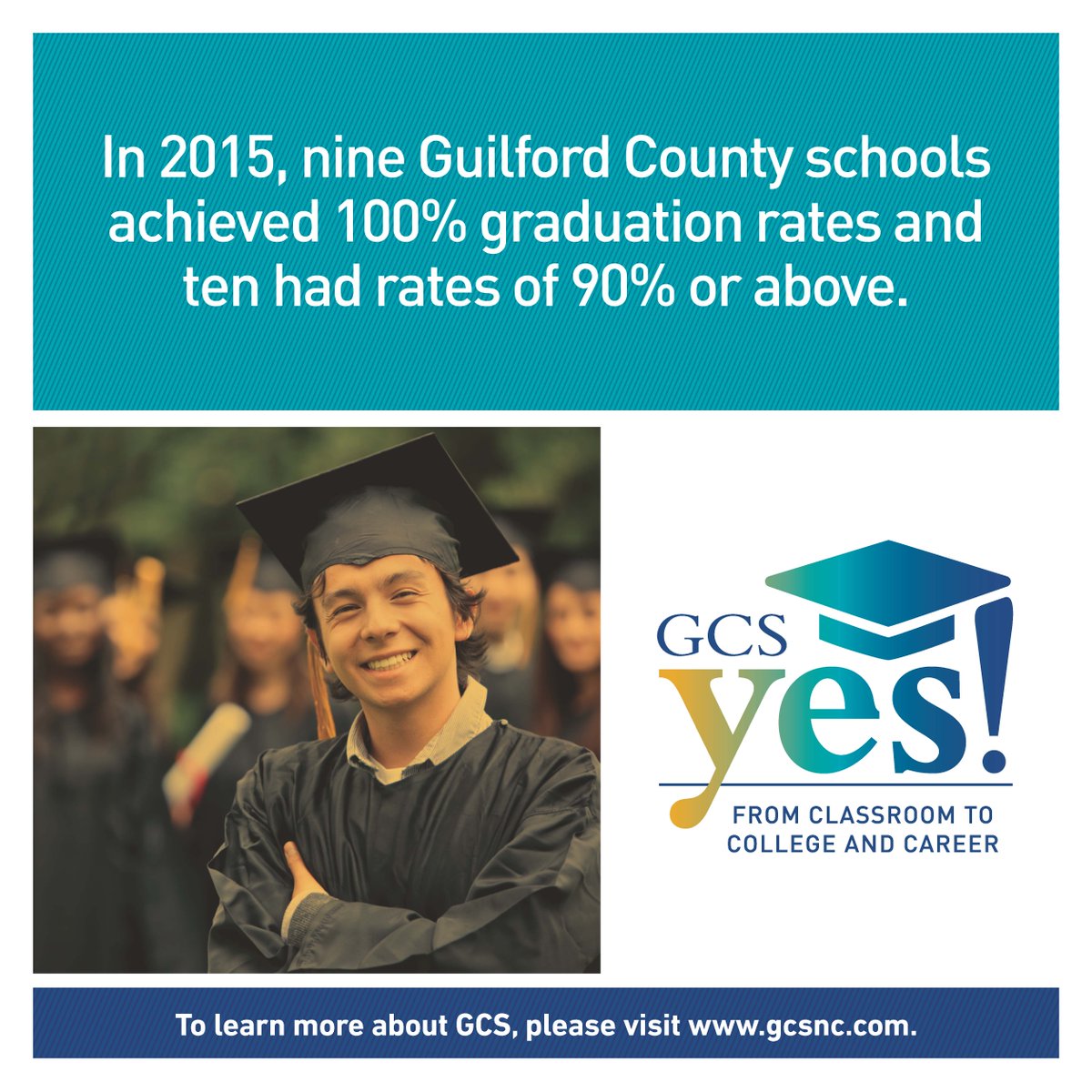 GCSchoolsNC's tweet photo. When parents, families, staff and the community work together, our students can achieve their dreams. #GCSYes https://t.co/6i72OfGjST