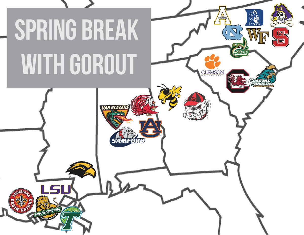 Go_Rout's tweet photo. Still in awe about our epic #springbreak road trip in March- visiting 21 schools in 10 days! #tbt #GoRoutSB https://t.co/TPXgiWSBrE