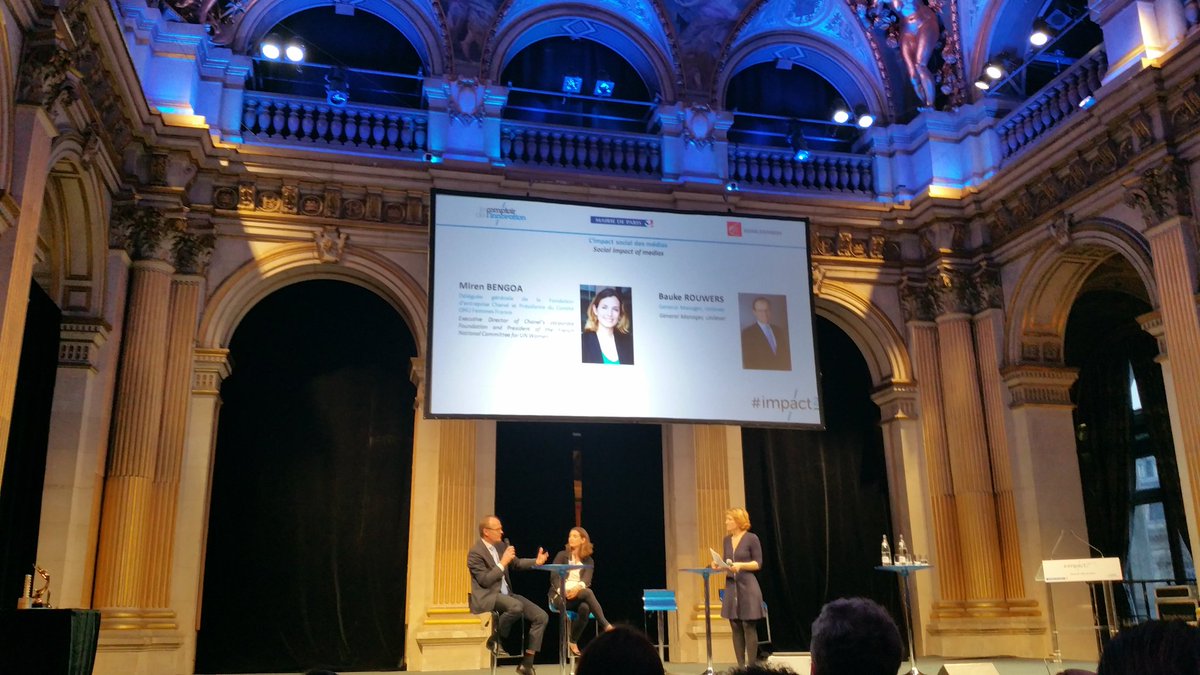 baliouat's tweet photo. Présentation de l'étude #entrepreneuriatsocial au féminin by @mirenbd fondation chanel. https://t.co/3QAEtV1id2