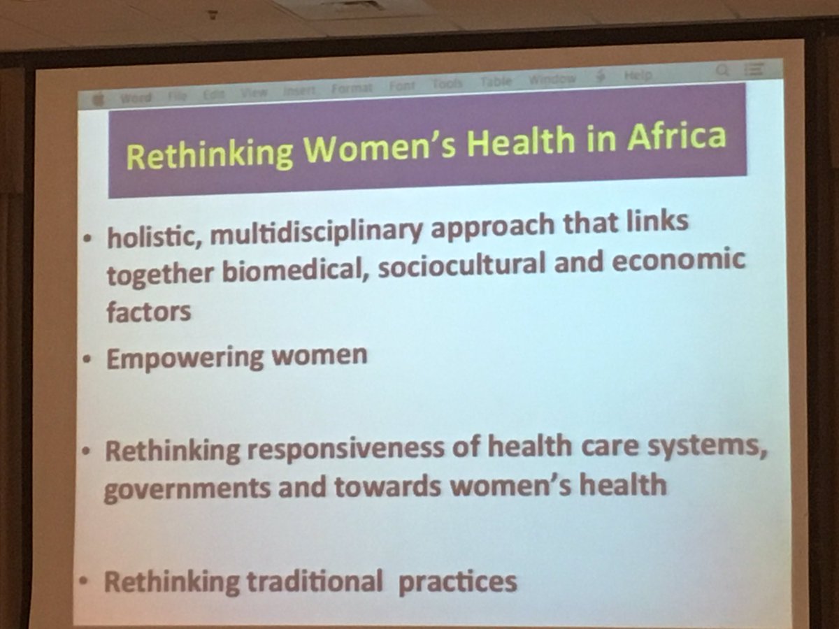 tosh_uncch's tweet photo. Dr. Hammad on ways in which #womenshealth in #Africa. #toshunc2016 #AfricanWomensHealth #publichealth https://t.co/MFoySQxjrI