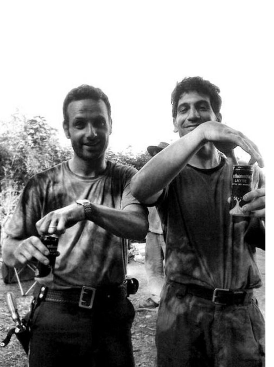 Behind the scenes #TWO #badass #TheWalkingDead #amc #TWD #Season1 <a href="/TheWalkingDead/">The Walking Dead</a>