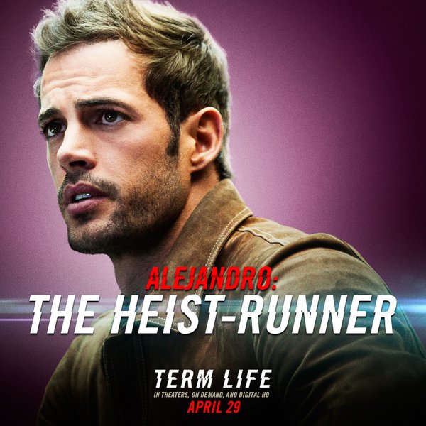LevyWorld29's tweet photo. Son of a major cartel leader, @LevyWorld29 plays Alejandro - leader of the heist. #TermLife #WilliamLevy https://t.co/mbipvUHuGR