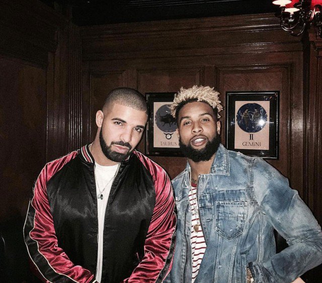Complex's tweet photo. Odell Beckham Jr. lived at Drake's house while he was finishing "Views From the 6": https://t.co/HKGGseJII1 https://t.co/wTUp61MFxq