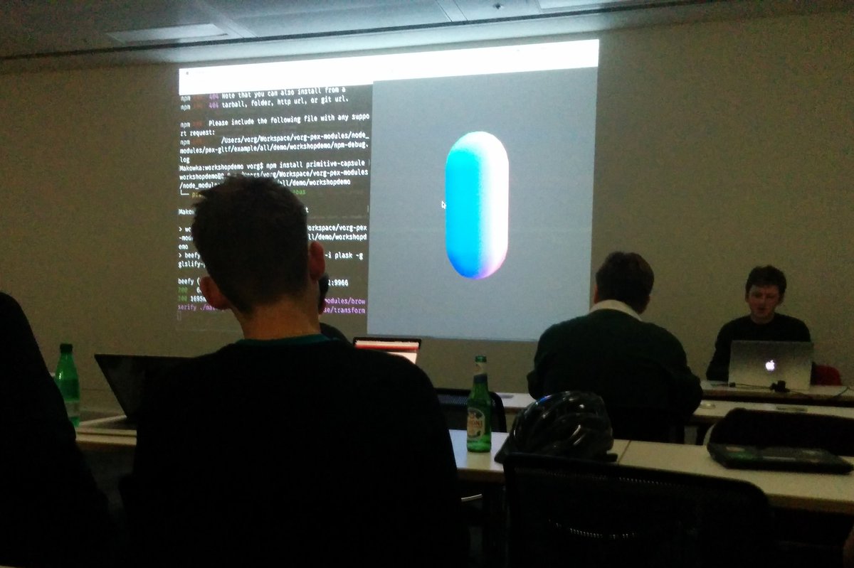 dmnsgn's tweet photo. Good introduction to #PEX at @skillsmatter by @marcinignac https://t.co/qILnaVqunu #webgl #webglworkshop https://t.co/gRSDan5iMb