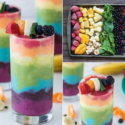 Drink a rainbow! Are any of these smoothie ingredients growing in your garden this year?