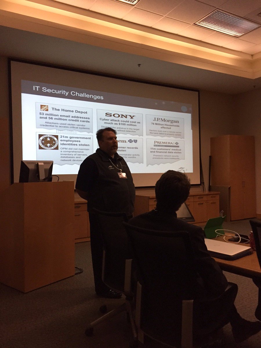 ChristinaFo's tweet image. Happening now, #CISR Tech Talk w @maverel #CISRC 
Learn why Gov Agencies chose @ForeScout to help protect networks